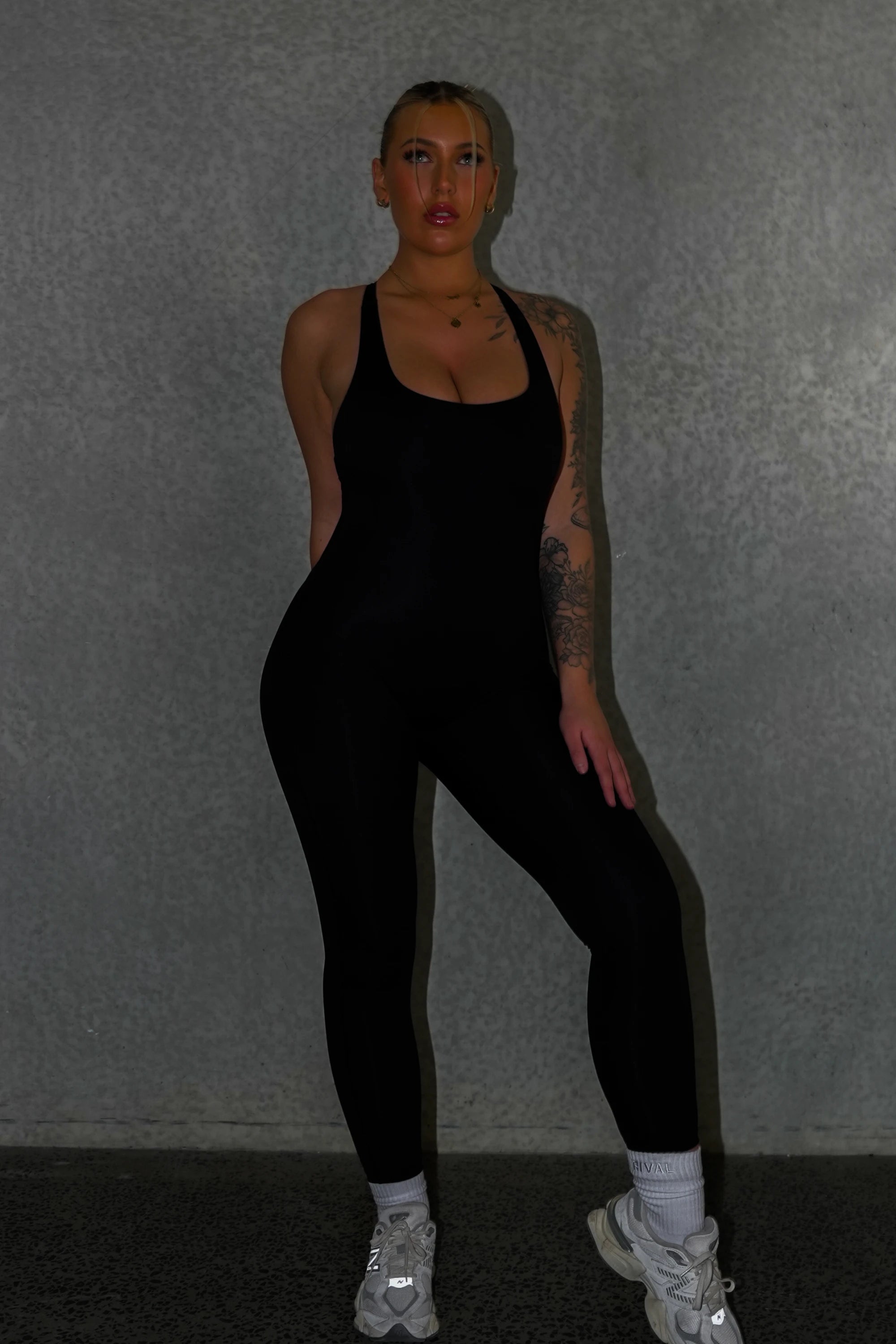 'REPUTATION' JUMPSUIT - BLACK