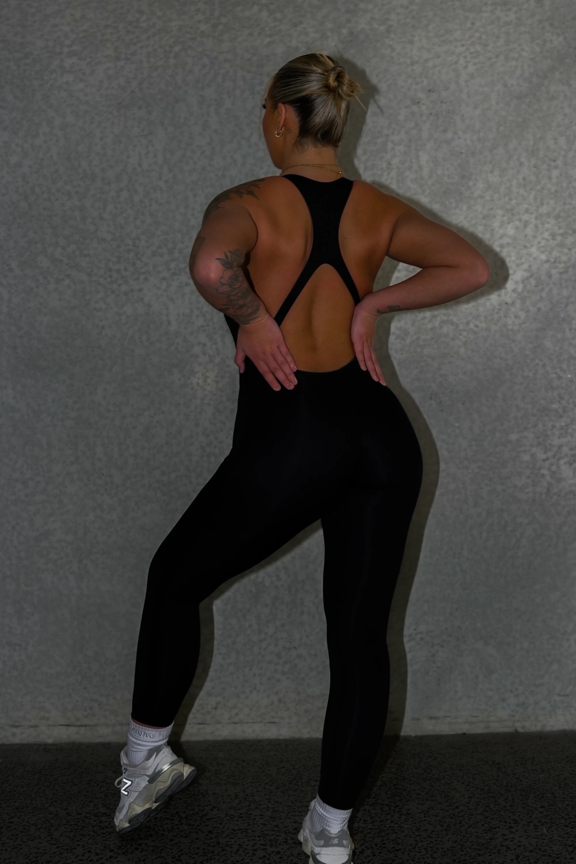 'REPUTATION' JUMPSUIT - BLACK
