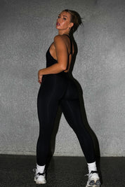 'REPUTATION' JUMPSUIT - BLACK