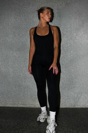 'REPUTATION' JUMPSUIT - BLACK