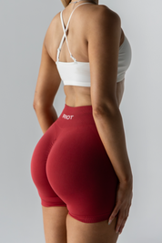 ICON SEAMLESS SHORTS - RASPBERRY