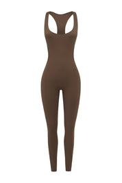 Rival The Label 'REPUTATION' JUMPSUIT - Cocoa