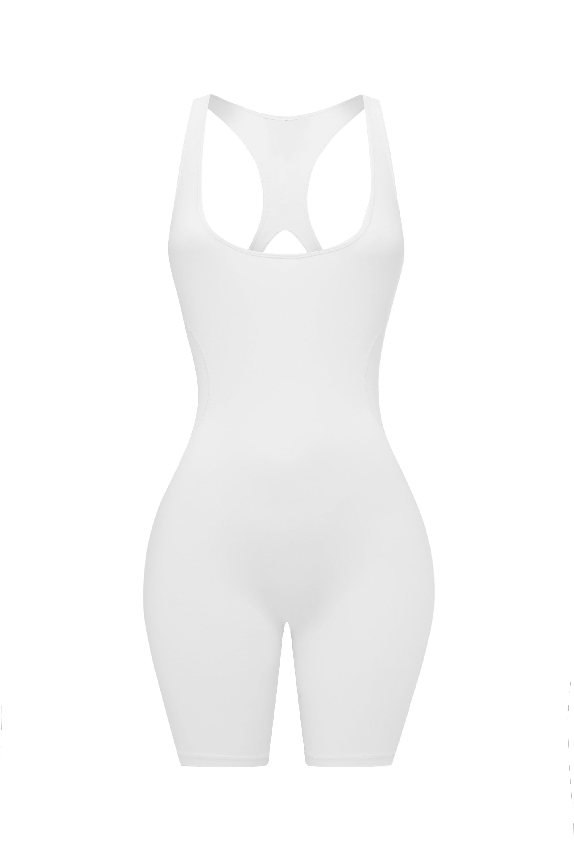 Rival The Label 'STATUS' ROMPER - Off White