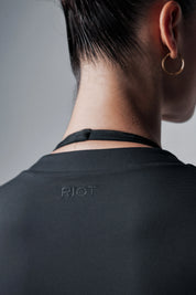 The 'Rogue'  Long Sleeve Jacket - Black