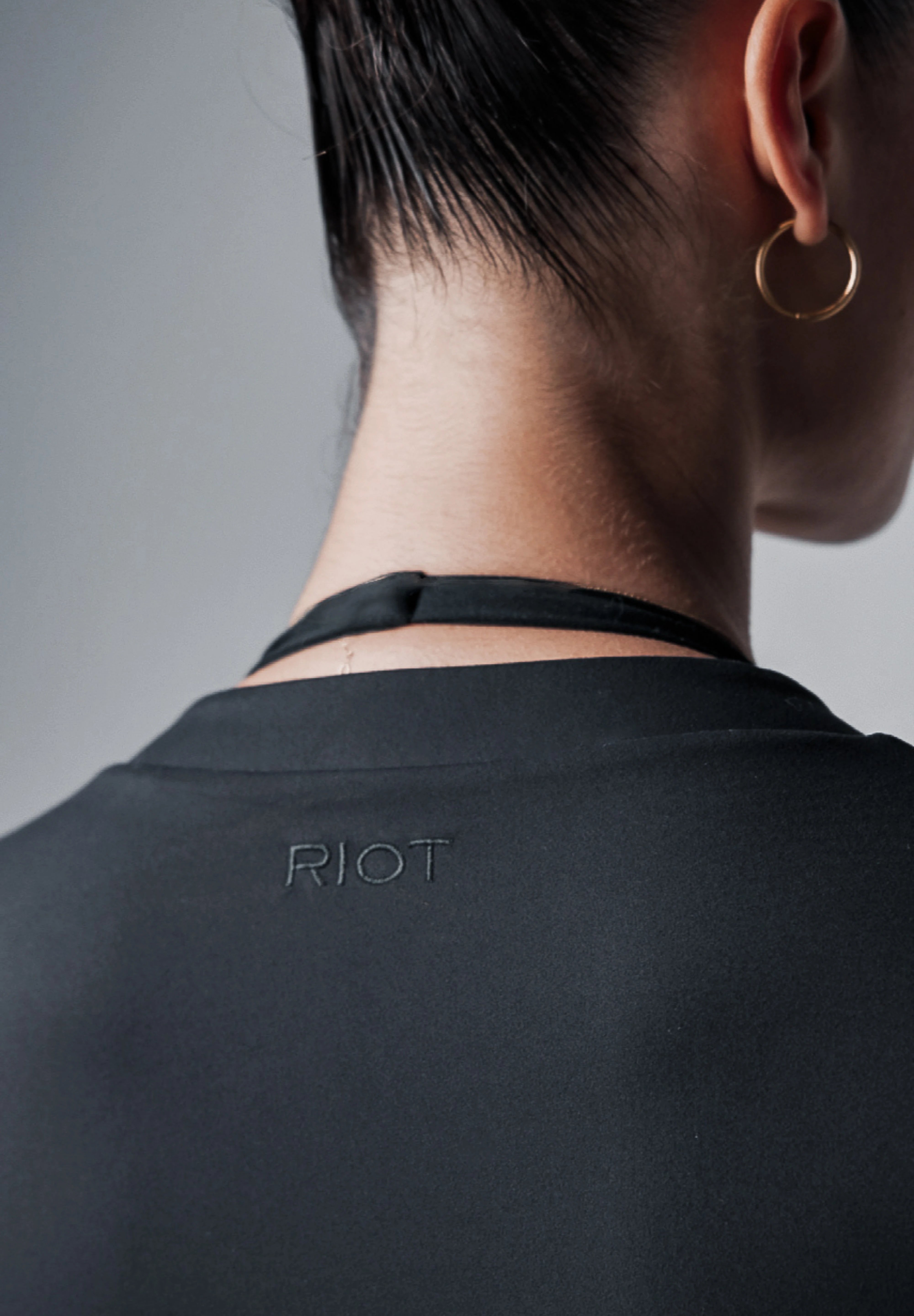The 'Rogue'  Long Sleeve Jacket - Black